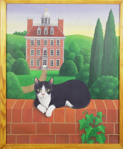 The Cat on the Wall, 1986 by Larry Smart